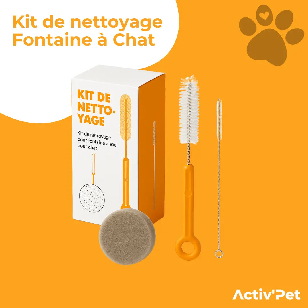 Cat Fountain Cleaning Kit