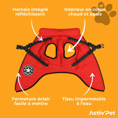 Manteau d’hiver 3 en 1 Activ’Pet