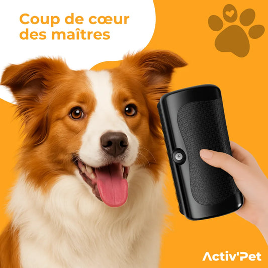 Brosse Sublim’Poils Activ'Pet
