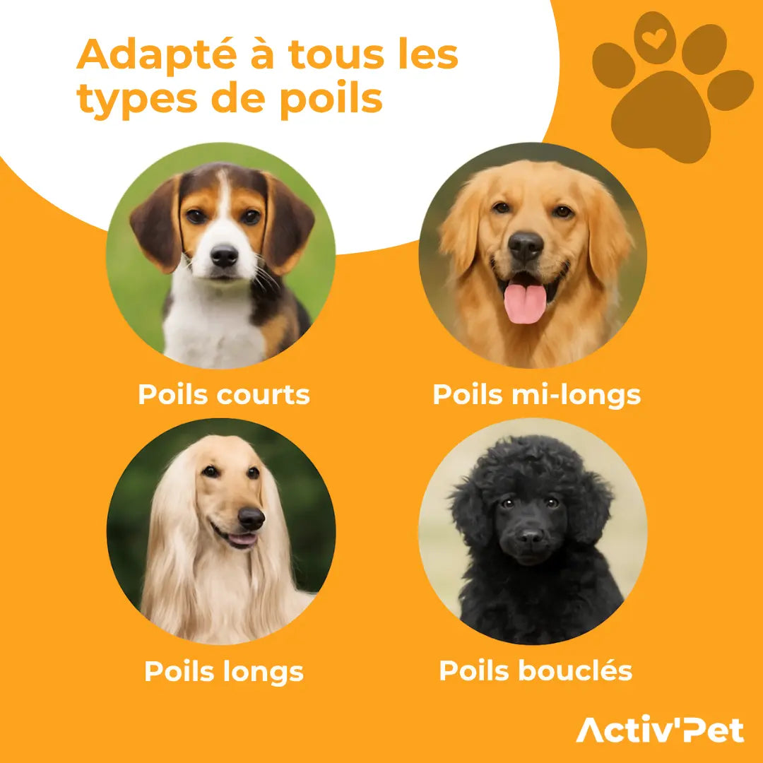 Brosse Sublim’Poils Activ'Pet