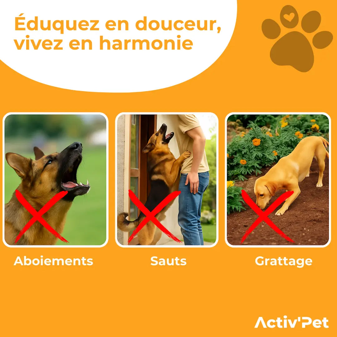 Dispositif Ultrasons Chien Serein Activ'Pet