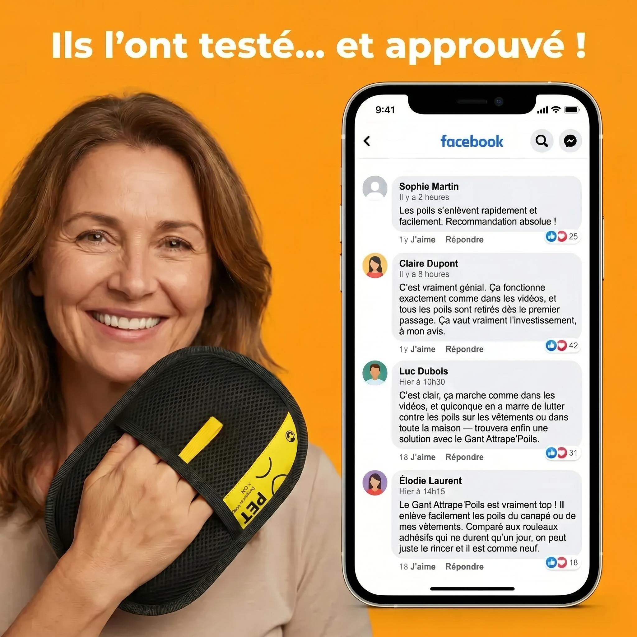Gant Attrape'Poils