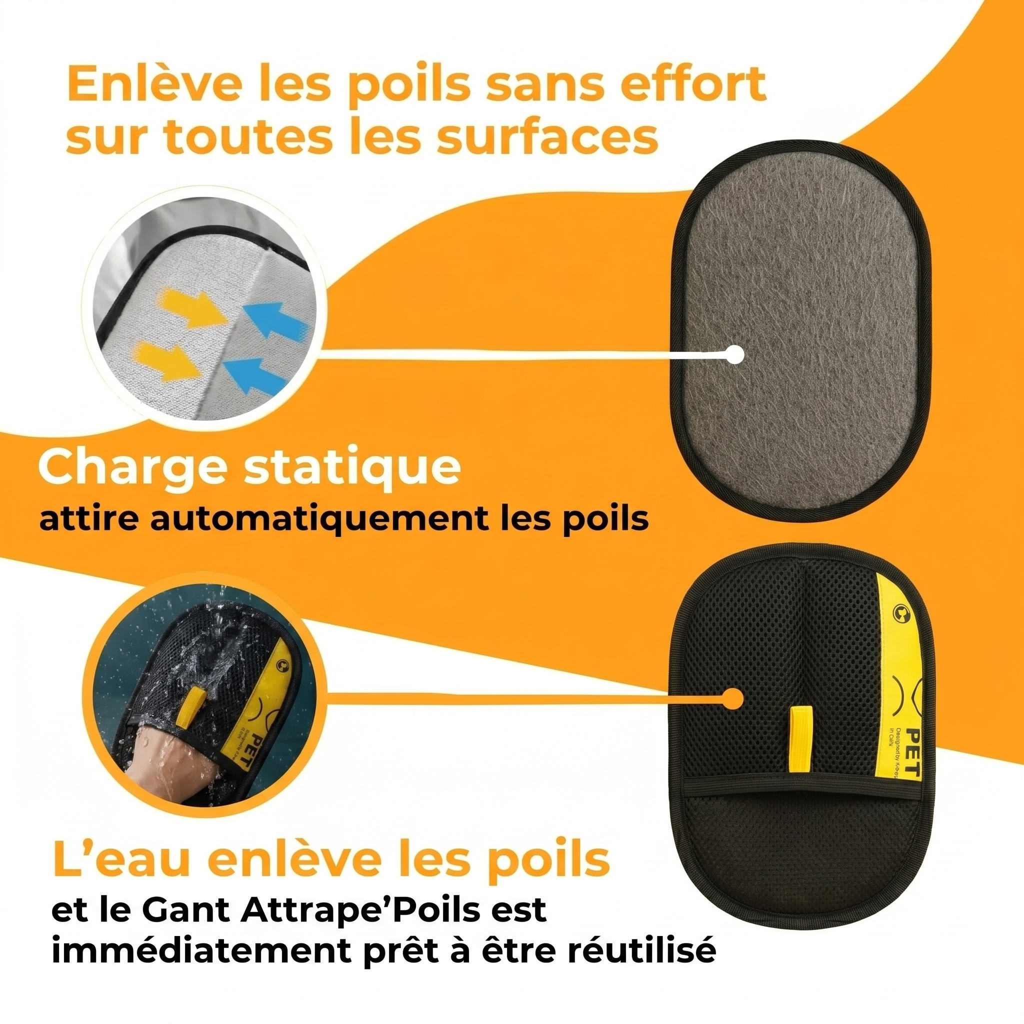 Gant Attrape'Poils